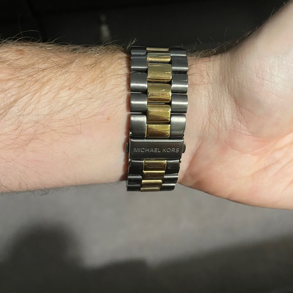 Michael Kors two tone watch - Picture 3 of 5